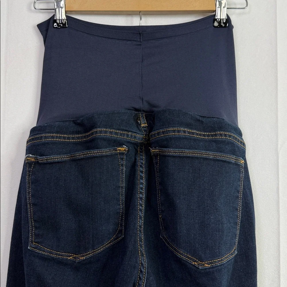 GAP Maternity 1969 Sexy Boot Denim Stretch Full Waist Band Jeans Size 30/10R - Picture 5 of 7